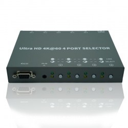 4K HDMI Selector 4-Port (4K@60Hz 444)