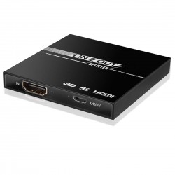 1x 2 Ultra Slim HDMI 1.4  Splitter powered by USB