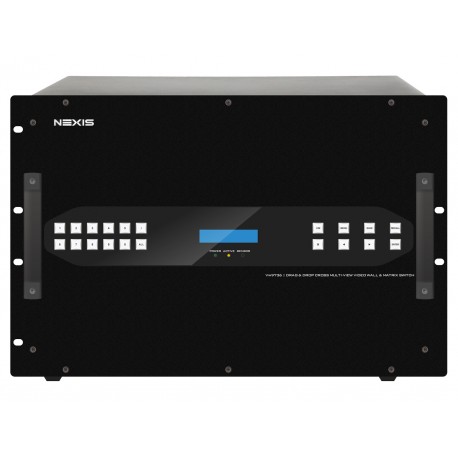 36 IN 36 OUT DRAG & DROP VIDEO WALL CONTROLLER WITH PREVIEW CARD SUPPORT