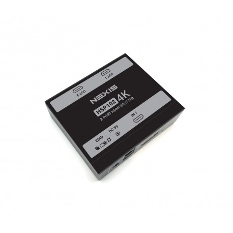 4K30p 1 IN 2 OUT HDMI Splitter